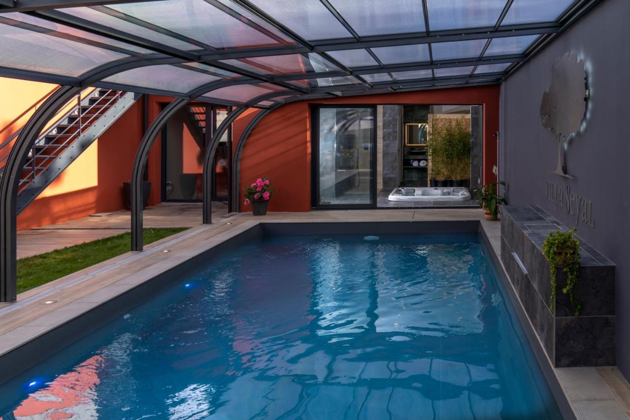 Villa Seyal - Avec Piscine - Jacuzzi - Sauna & Climatisation Le Mans Exteriér fotografie