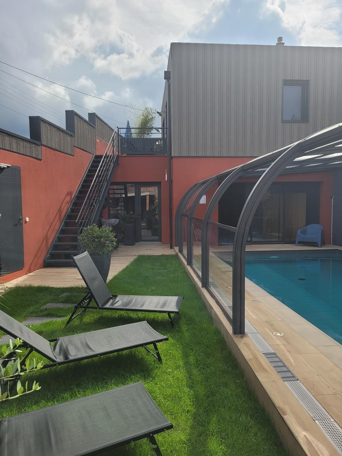 Villa Seyal - Avec Piscine - Jacuzzi - Sauna & Climatisation Le Mans Exteriér fotografie